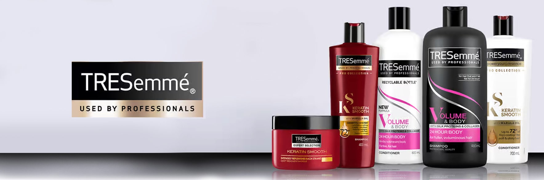 محصولات ترزمه TRESEMME برای مراقبت مو